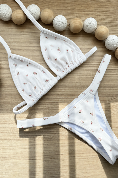 Biquíni Fita Feminino Cortininha com Calcinha Fio Ajustável Moda Praia
