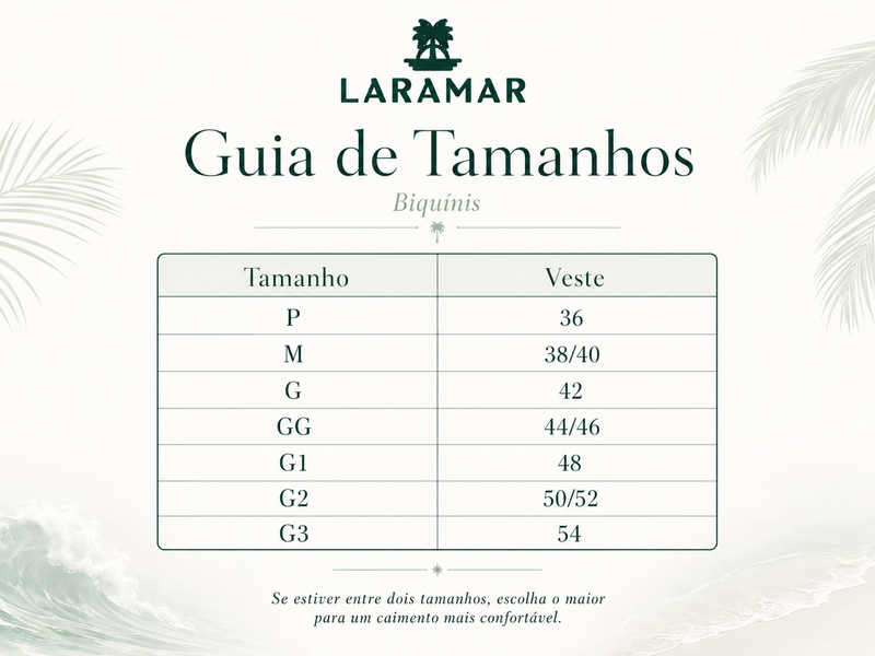 Tabela de Medidas